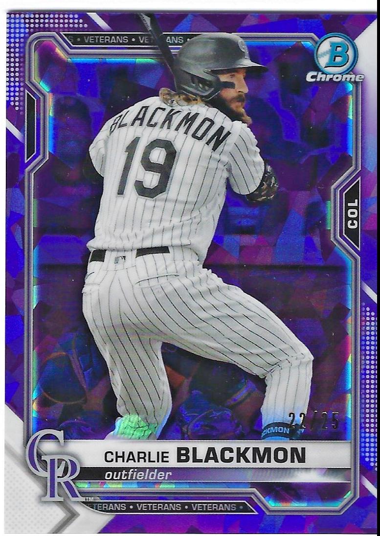 Charlie Blackmon [Purple] #15