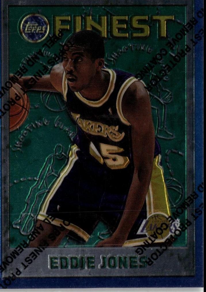 Eddie Jones #95 1995 Finest Basketball