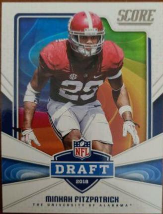 Minkah Fitzpatrick #4 Football Cards 2018 Score NFL Draft