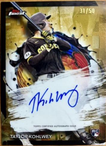 Taylor Kohlwey [Gold Refractor] #FA-TK
