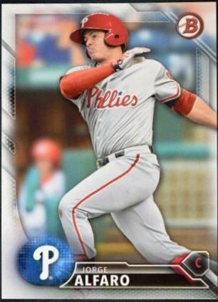 Jorge Alfaro #BP103 Baseball Cards 2016 Bowman Prospects