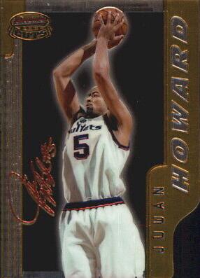 Juwan Howard #BC3 Basketball Cards 1996 Bowman's Best Cuts