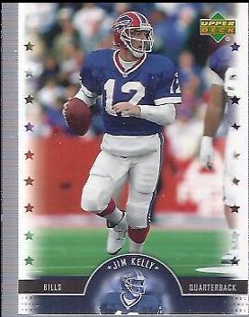Jim Kelly #40 Football Cards 2005 Upper Deck Legends