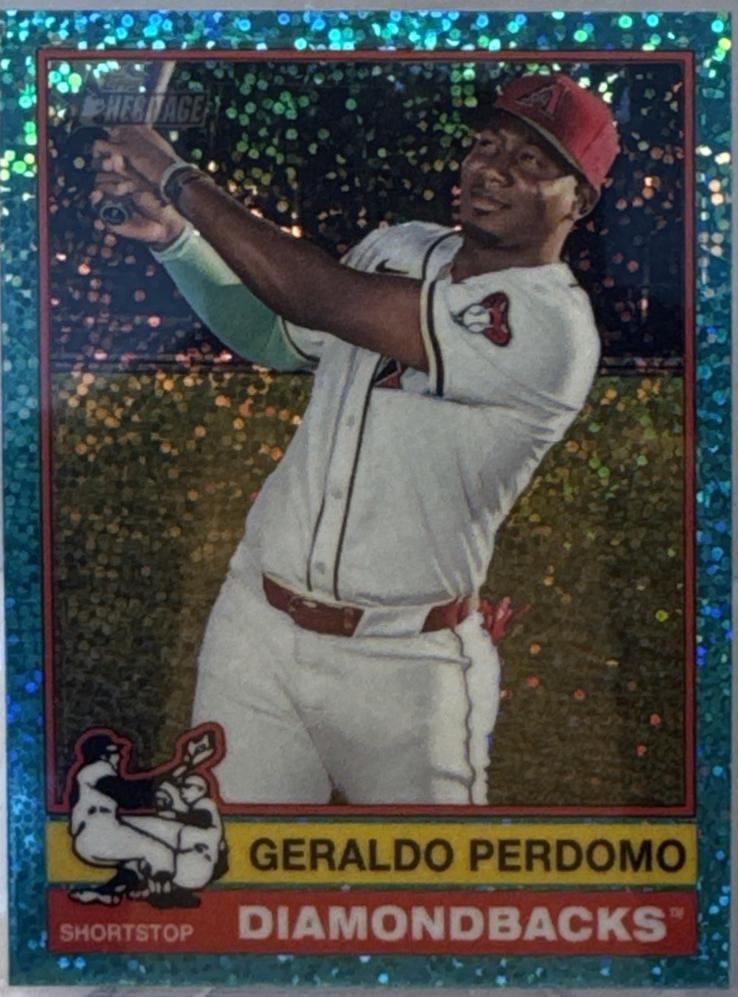 Geraldo Perdomo #157 2025 Topps Heritage Baseball