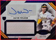 Jacob Wilson [Blue] #AJR-JWI Prices | 2025 Topps Tier One