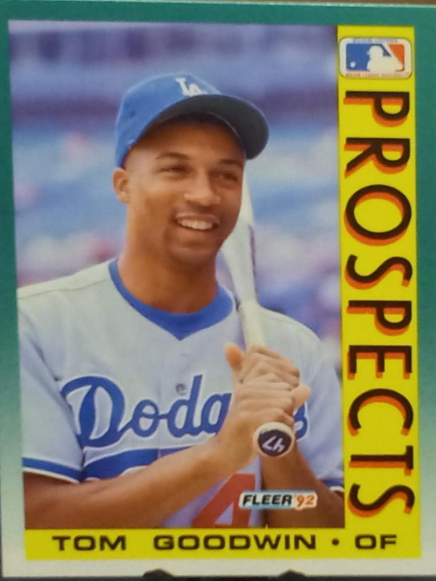 Tom Goodwin #652 Baseball Cards 1992 Fleer
