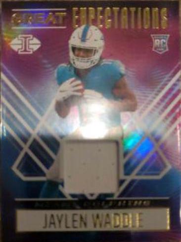 Jaylen Waddle #GE-JW Football Cards 2021 Panini Illusions Great Expectations