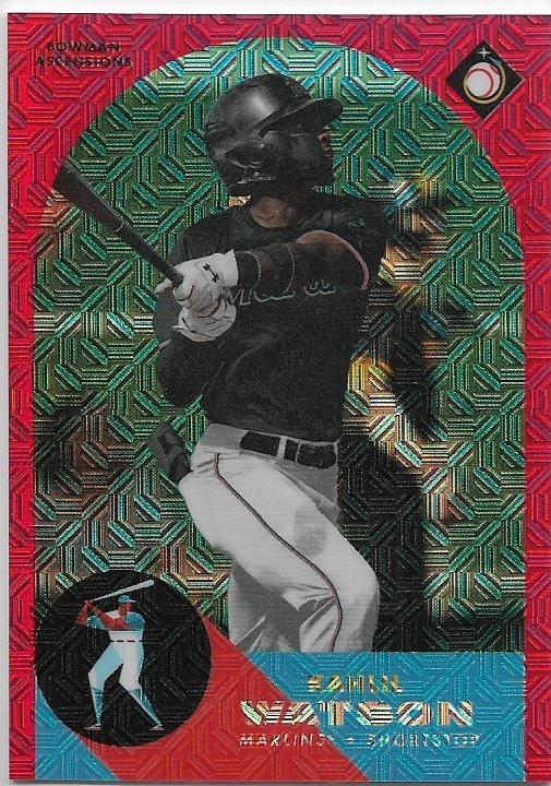 Kahlil Watson [Red Refractor Mega Box Mojo] #BA-4