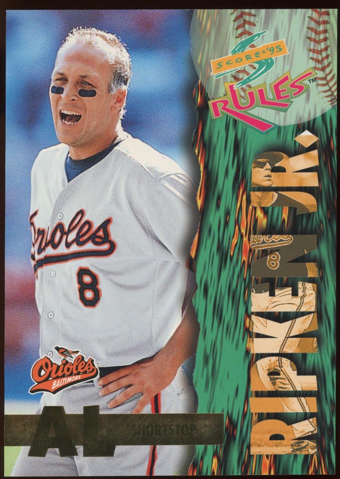 Cal Ripken Jr #SR18 Baseball Cards 1995 Score Rules