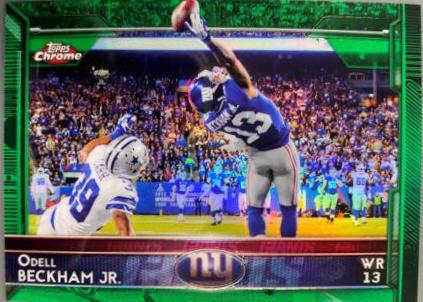 Odell Beckham Jr. [One Hand Catch Green Refractor] #18