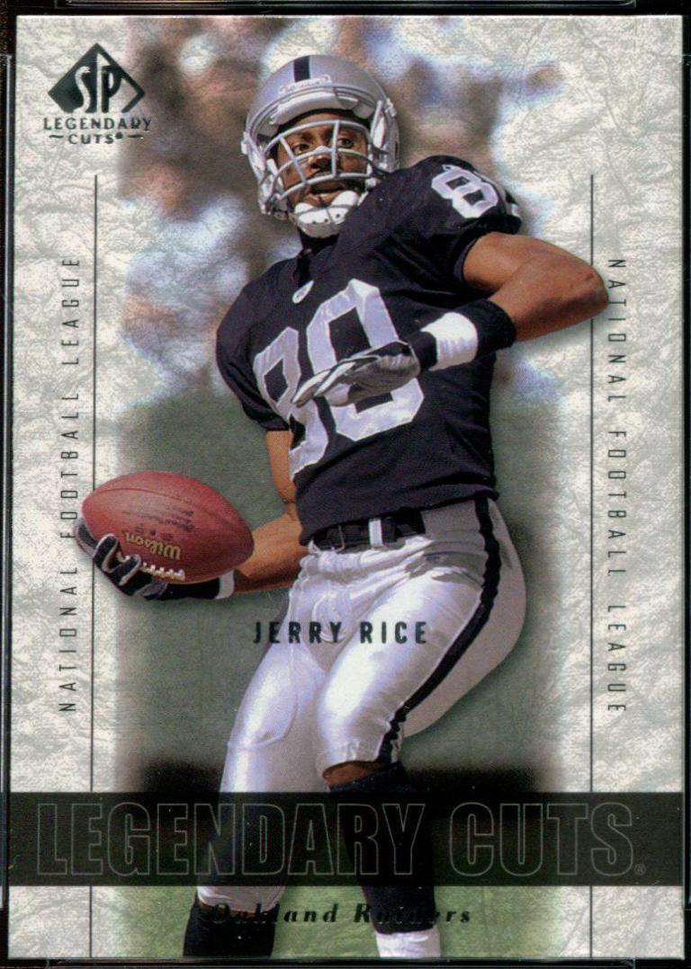 Jerry Rice #38 Football Cards 2002 SP Legendary Cuts