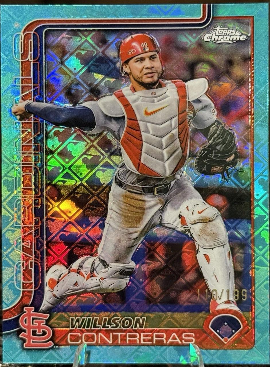 Willson Contreras [Aqua Refractor] #82