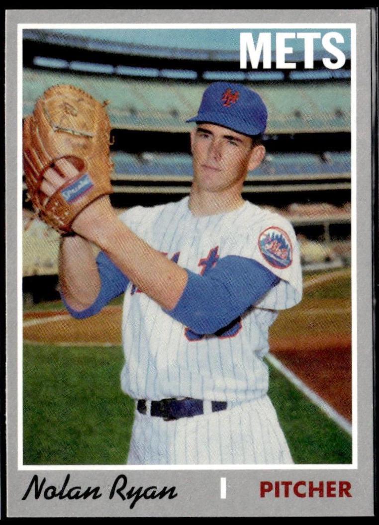 Nolan Ryan #712 2010 Topps Cards Your Mom Threw Out Original Back Baseball