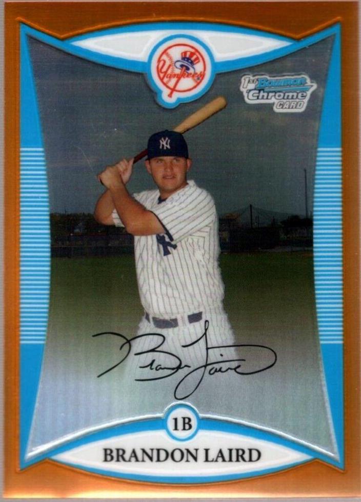 Brandon Laird [Orange Refractor] #BCP225