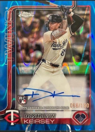 DaShawn Keirsey [Blue Raywave Refractor] #RA-DK