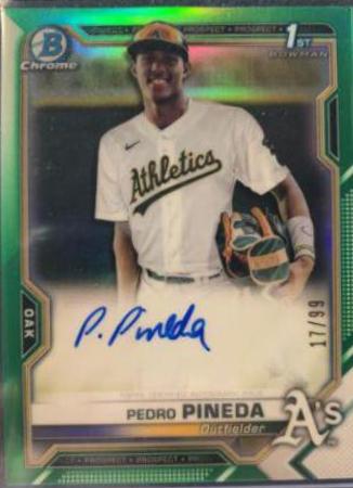 Pedro Pineda [Green Refractor] #CPA-PP