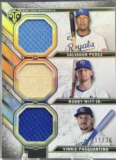 Vinnie Pasquantino / Bobby Witt Jr. / Salvador Perez