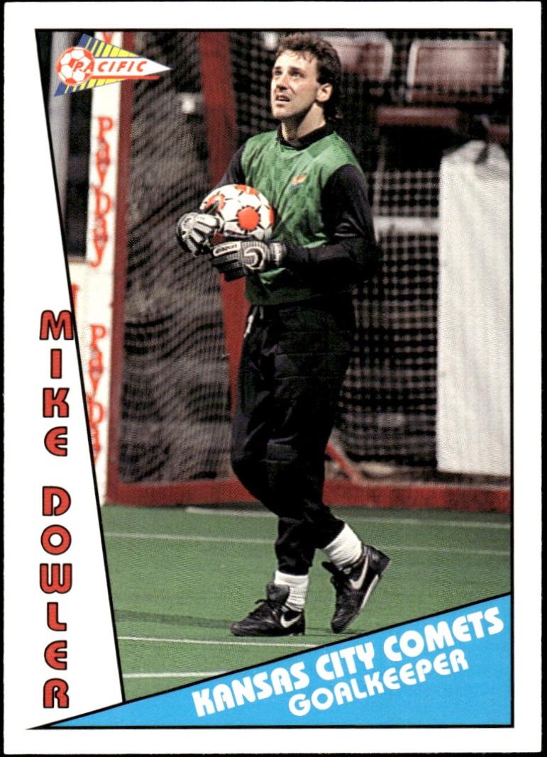 Mike Dowler #108 1991 Pacific Msl Soccer