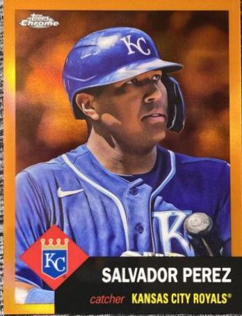 Salvador Perez [Orange Refractor] #329