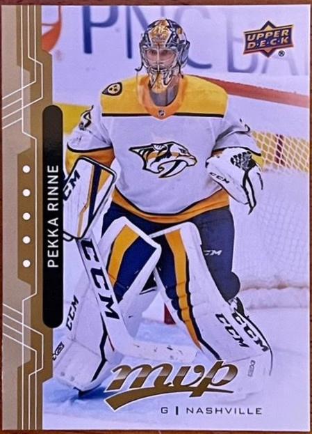 Pekka Rinne #161 Hockey Cards 2018 Upper Deck MVP