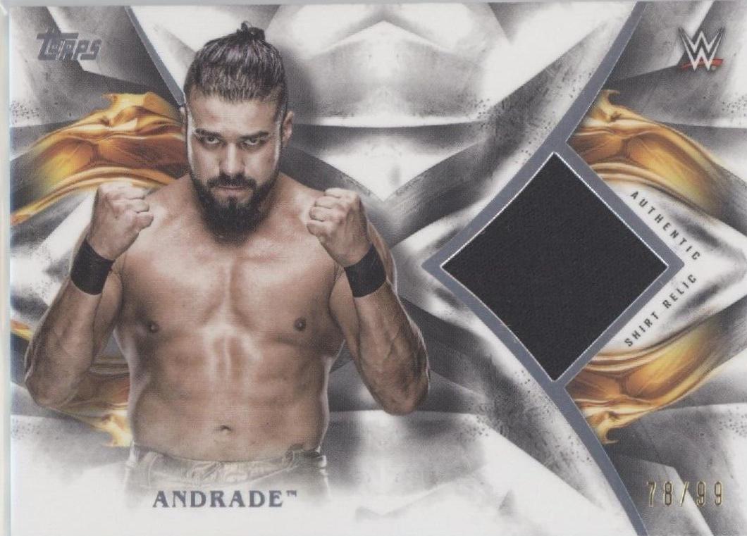 Andrade #UR-AA Wrestling Cards 2019 Topps WWE Undisputed Relic