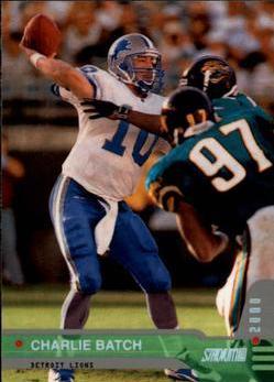 Charlie Batch #37 Football Cards 2000 Stadium Club