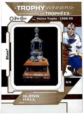 Glenn Hall #P-64 Hockey Cards 2022 O Pee Chee Patches