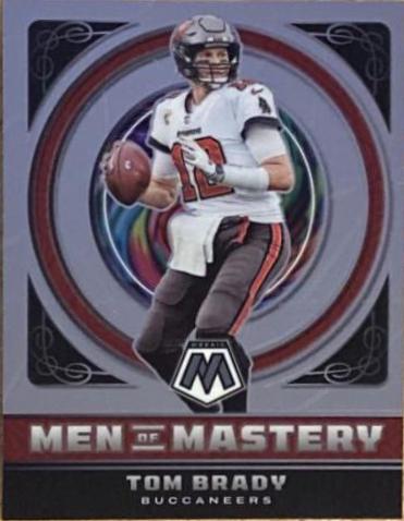 Tom Brady #MM-1 Football Cards 2022 Panini Mosaic Men of Mastery