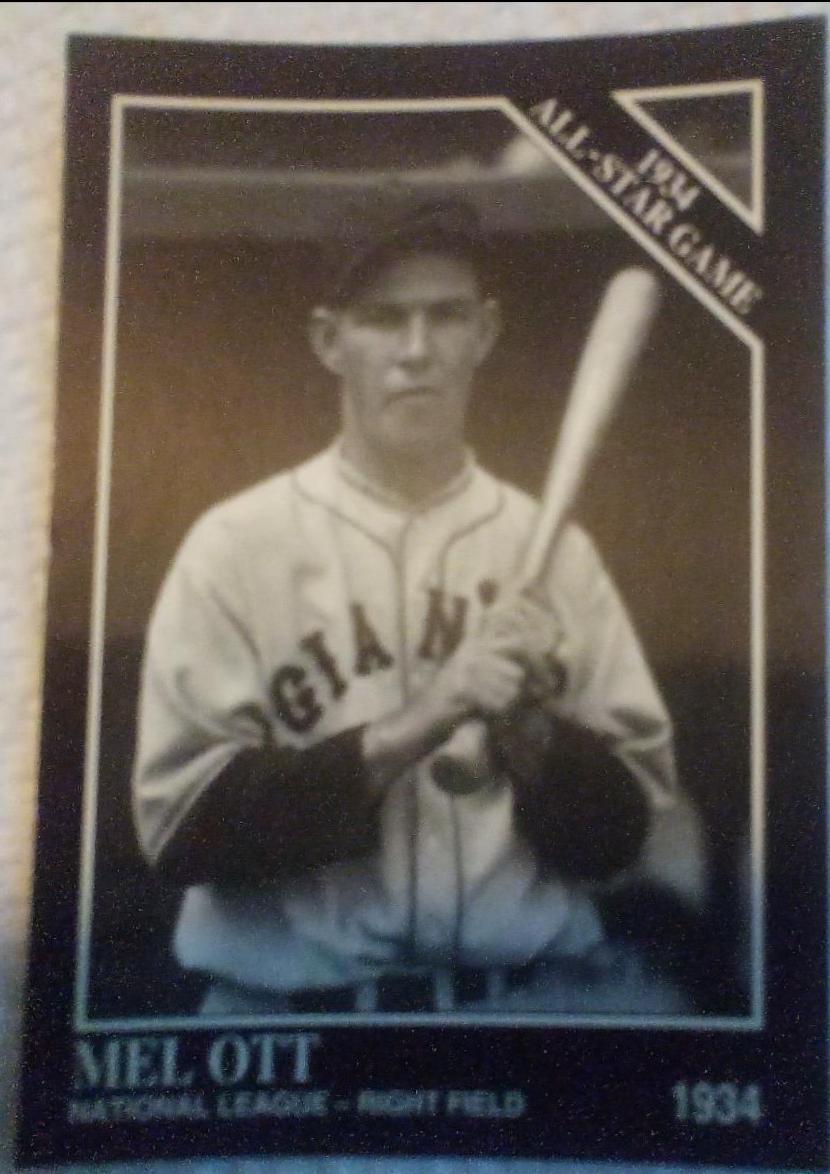 Mel Ott #1097 Baseball Cards 1994 The Sportin News Conlon Collection