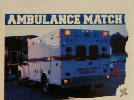 Ambulance Match Wrestling Cards 2010 Topps Slam Attax WWE Mayhem