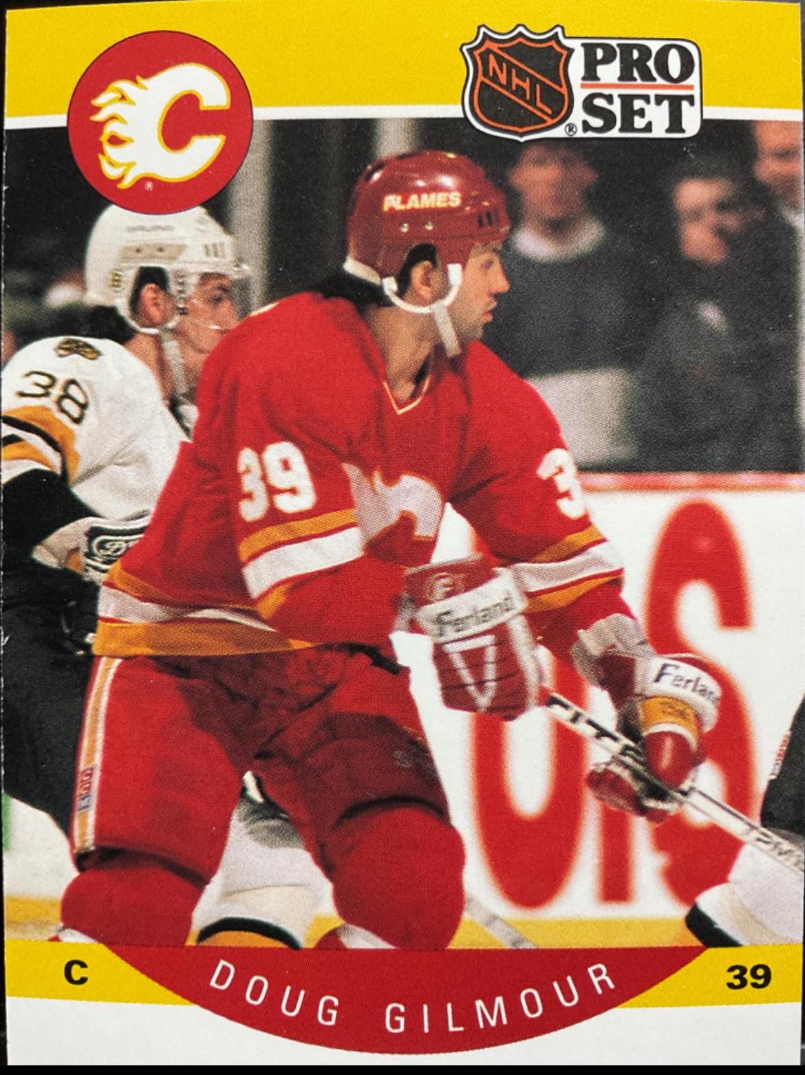 Doug Gilmour #34 Hockey Cards 1990 Pro Set
