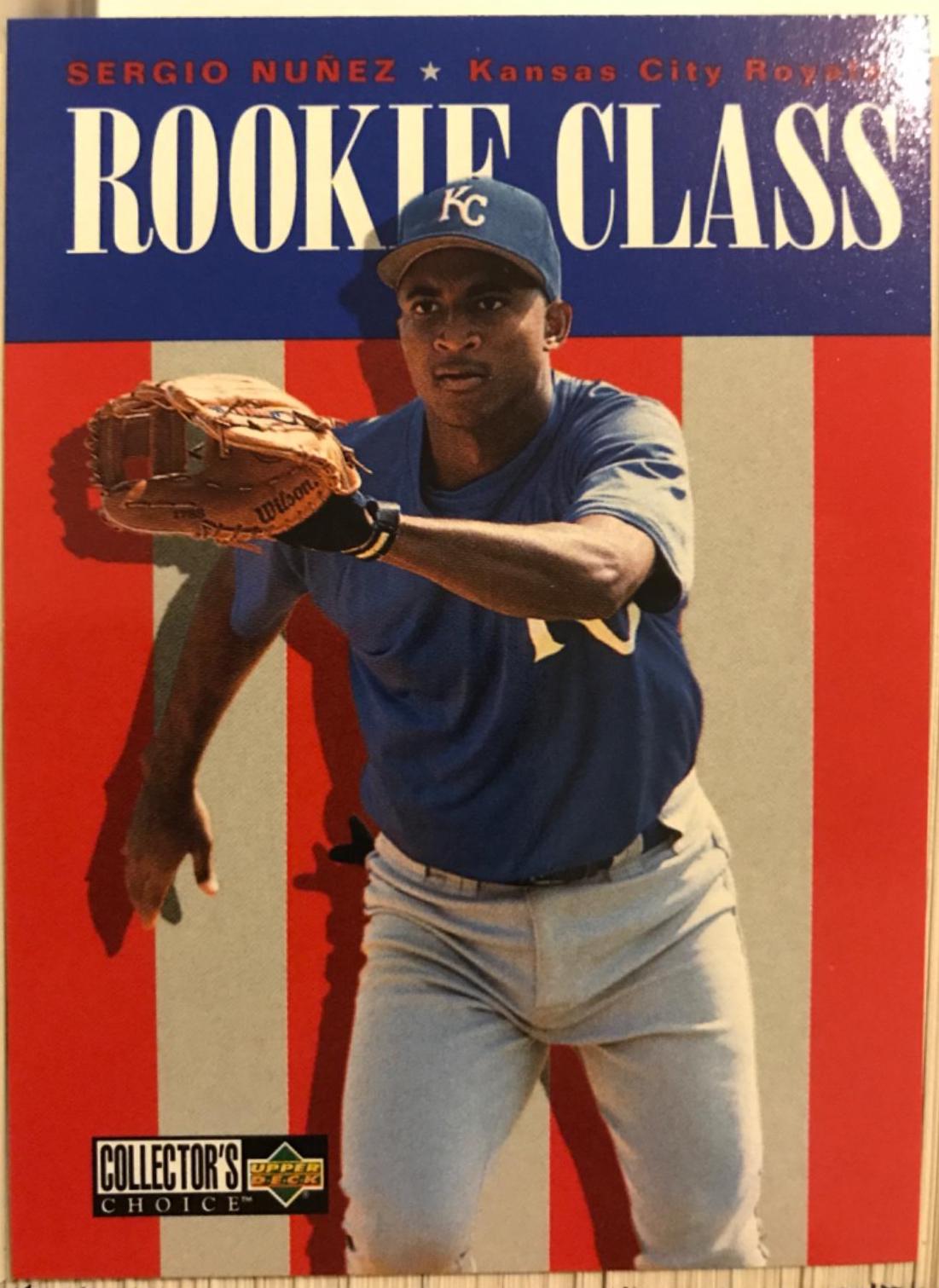 Sergio Nunez #436 Baseball Cards 1996 Collector's Choice