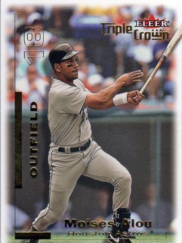 Moises Alou #47 Baseball Cards 2001 Fleer Triple Crown
