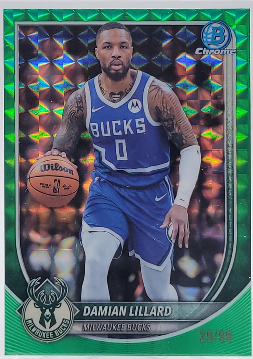 Damian Lillard [Green Geometric] #BCV-81