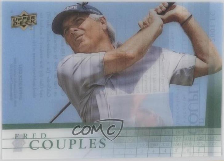 Fred Couples #2001-FC 2024 Upper Deck Clear Cut Retro Golf