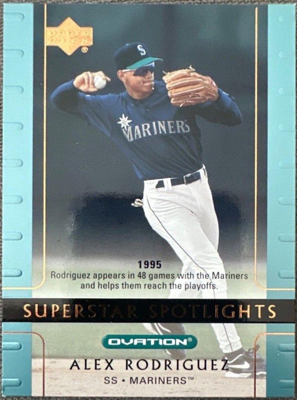 Alex Rodriguez #110 Baseball Cards 2002 Upper Deck Ovation