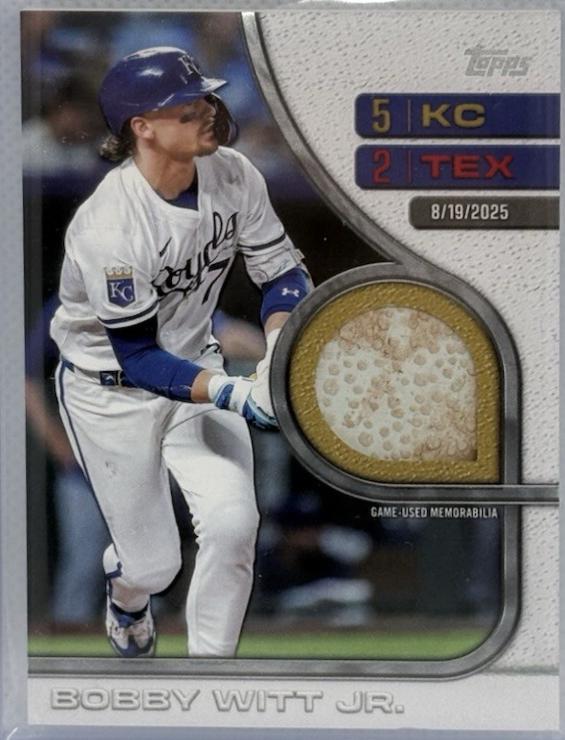 Bobby Witt Jr. #RTB-BWJ 2026 Topps Series 2 Rounding The Bases Baseball