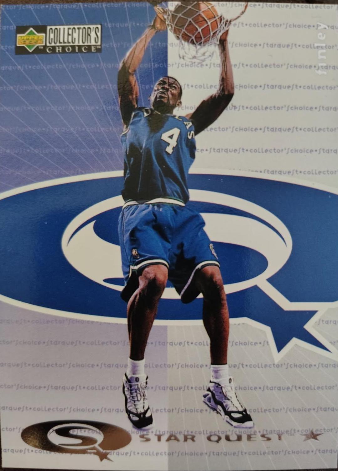 MICHAEL FINLEY #SQ123 Basketball Cards 1997 Collector's Choice Starquest