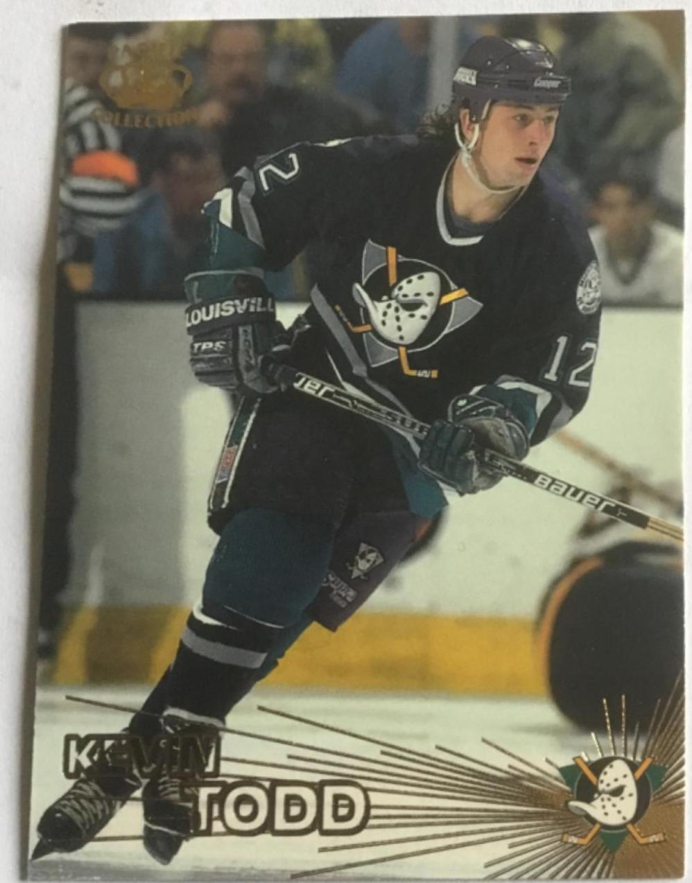 Kevin Todd #182 Hockey Cards 1997 Pacific Crown