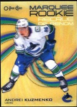 Andrei Kuzmenko #3D-AK Hockey Cards 2022 O Pee Chee 3D Marquee Rookies