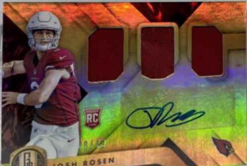Josh Rosen [Jersey Autograph Triple] #274
