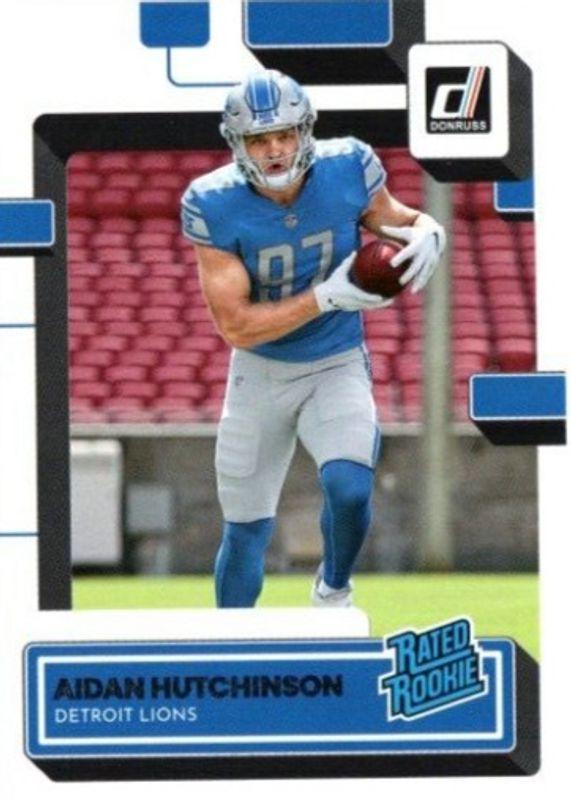 Aidan Hutchinson #313 Football Cards 2022 Panini Donruss