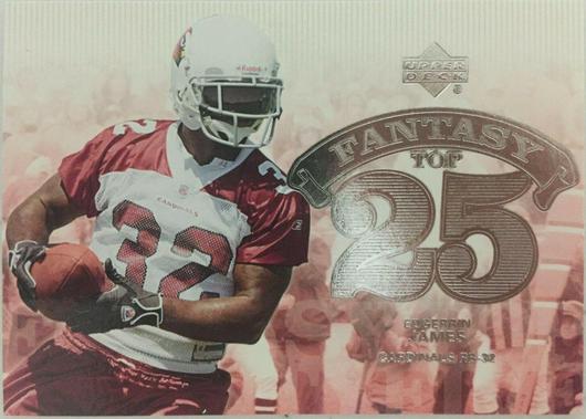 Edgerrin James #F25-EJ Cover Art