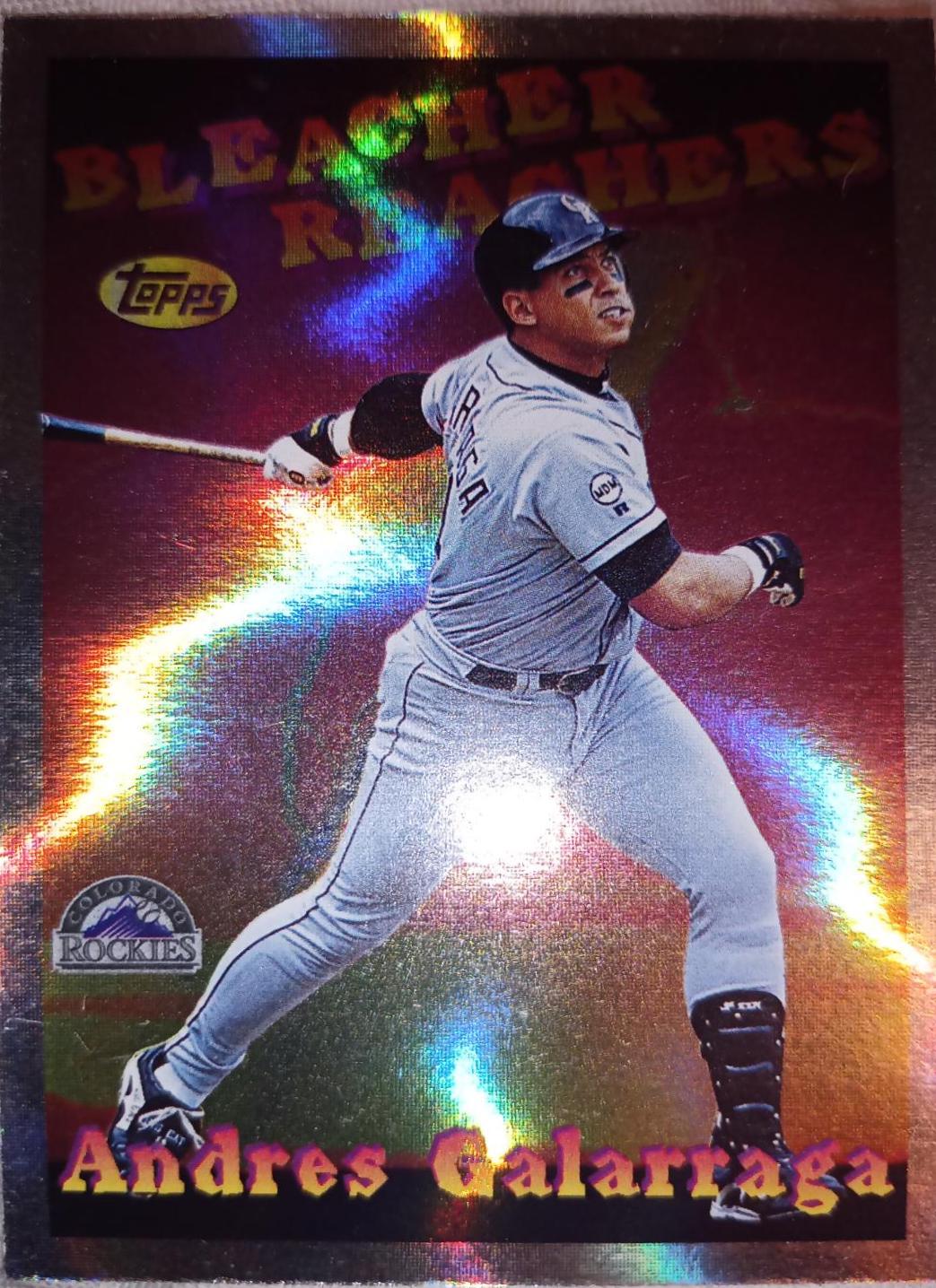 Andres Galarraga #10 Baseball Cards 1997 Topps