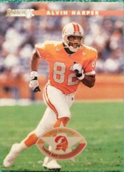 Alvin Harper #8 Football Cards 1996 Panini Donruss