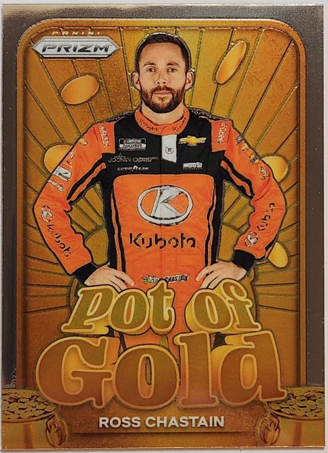 Ross Chastain #1 Racing Cards 2024 Panini Prizm NASCAR Pot of Gold