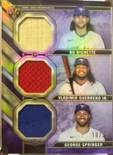 Vladimir Guerrero Jr. / Bo Bichette / George Springer
