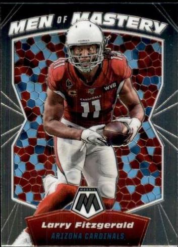 Larry Fitzgerald #MM6 Football Cards 2020 Panini Mosaic Men of Mastery