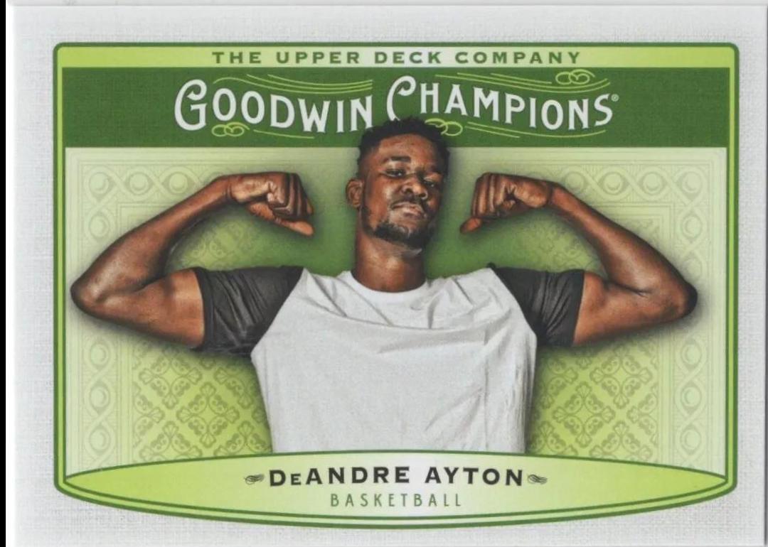 DeAndre Ayton #52 Basketball Cards 2017 Upper Deck Goodwin Champions