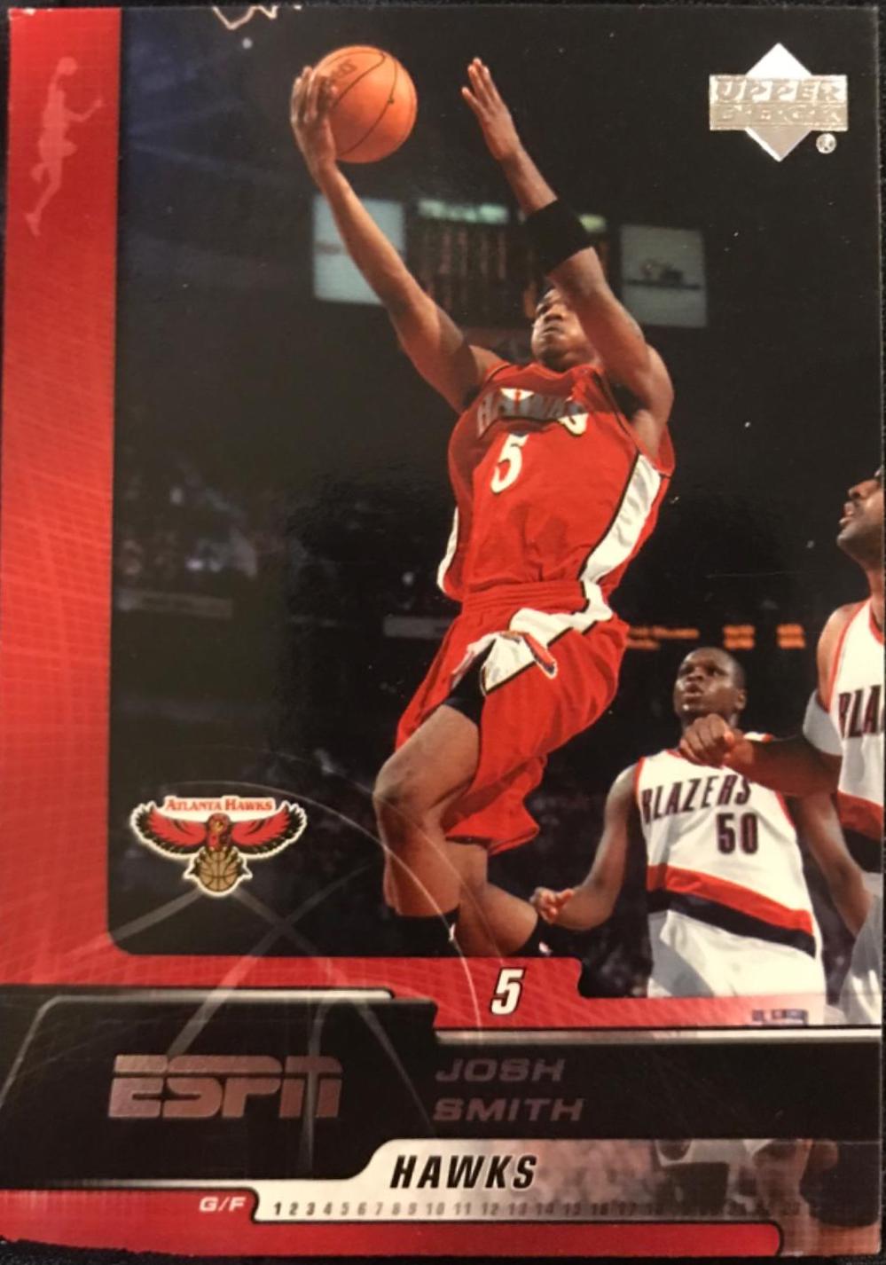Josh Smith #2 Basketball Cards 2005 Upper Deck ESPN